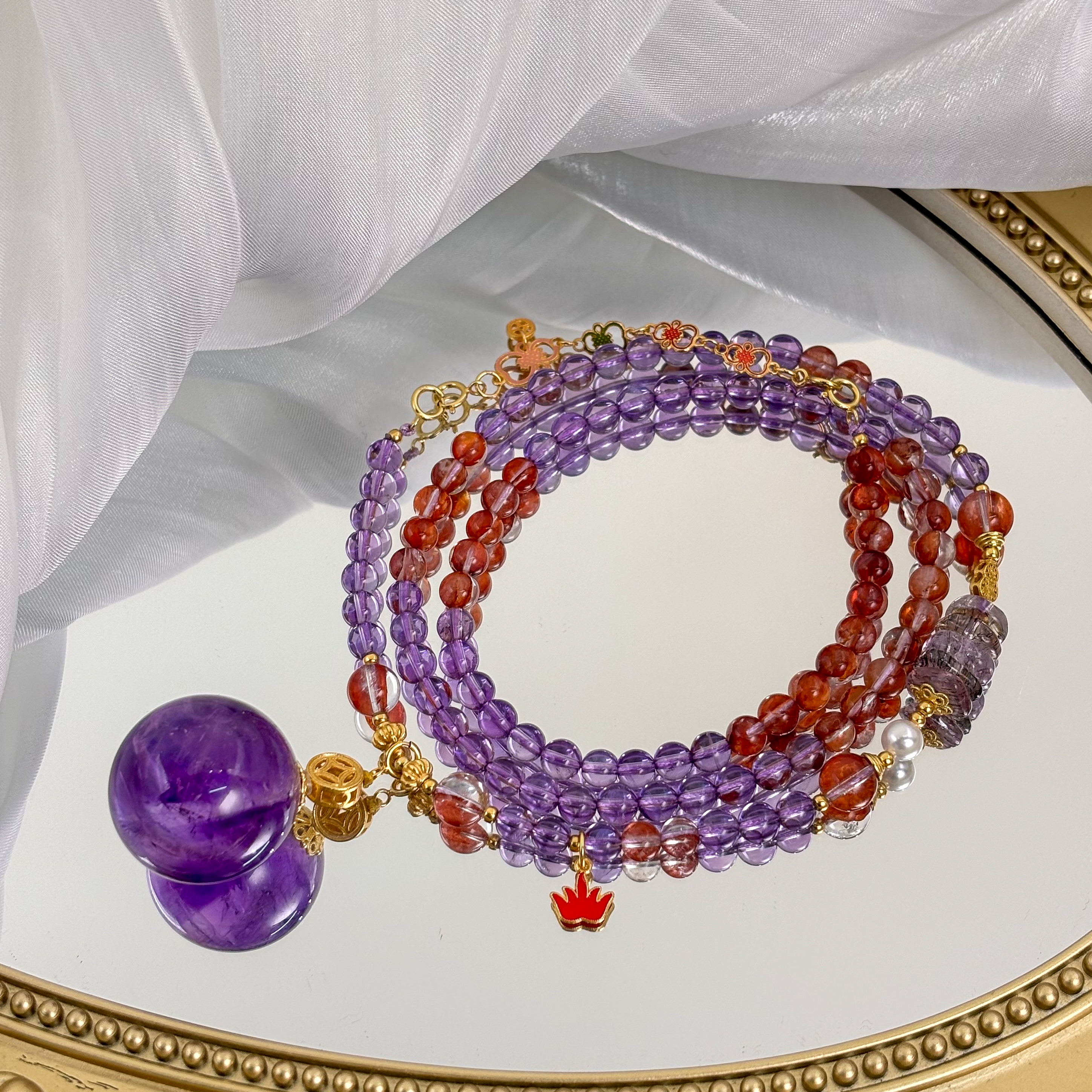 【青玄珠宝】水晶宝珠配比项链（JH）