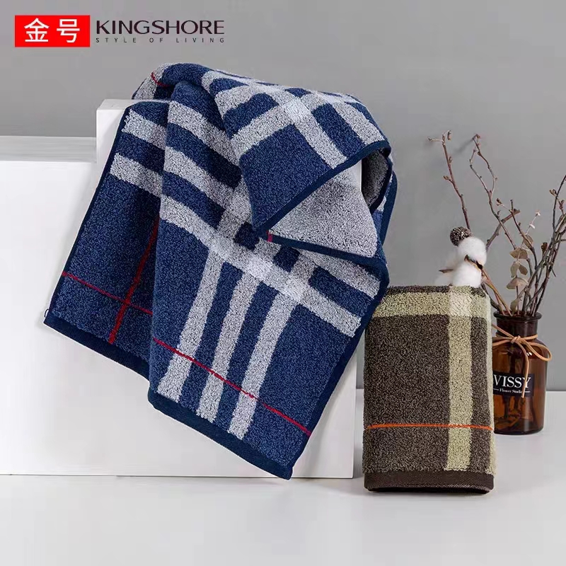 组合金号纯棉毛巾男士加厚加大成人家用深色洗脸洗澡全棉透气吸水