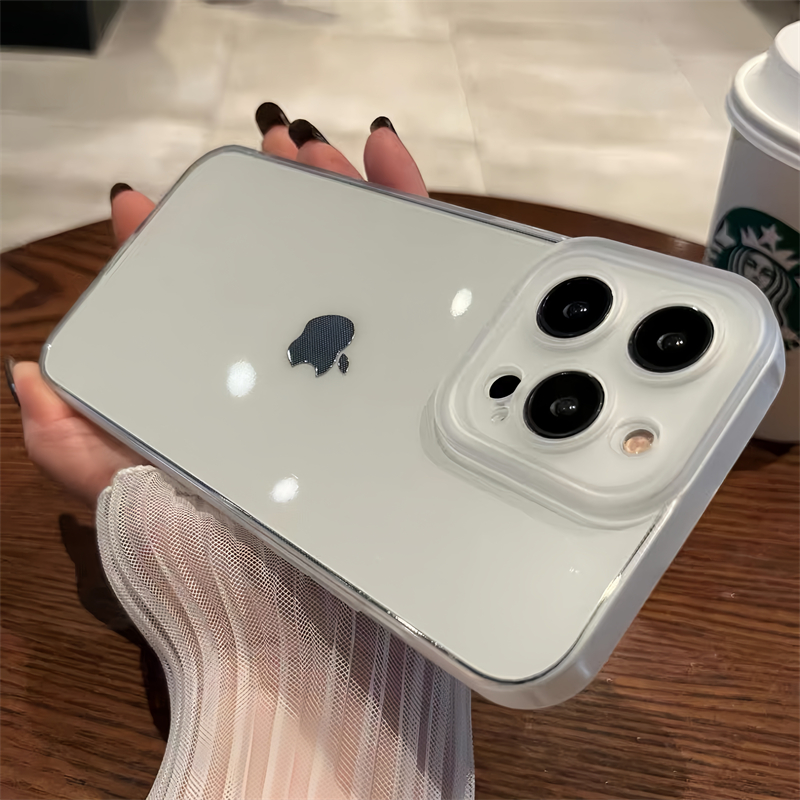 【森缪】高级透明苹果15手机壳iphone13/14promax防摔12/11全包16PM