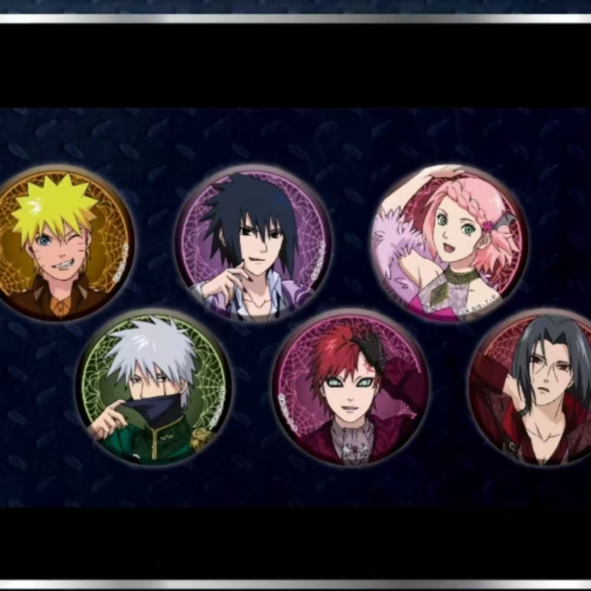 【正版日谷】火影忍者赛博吸血鬼IAGF场贩限定吧唧