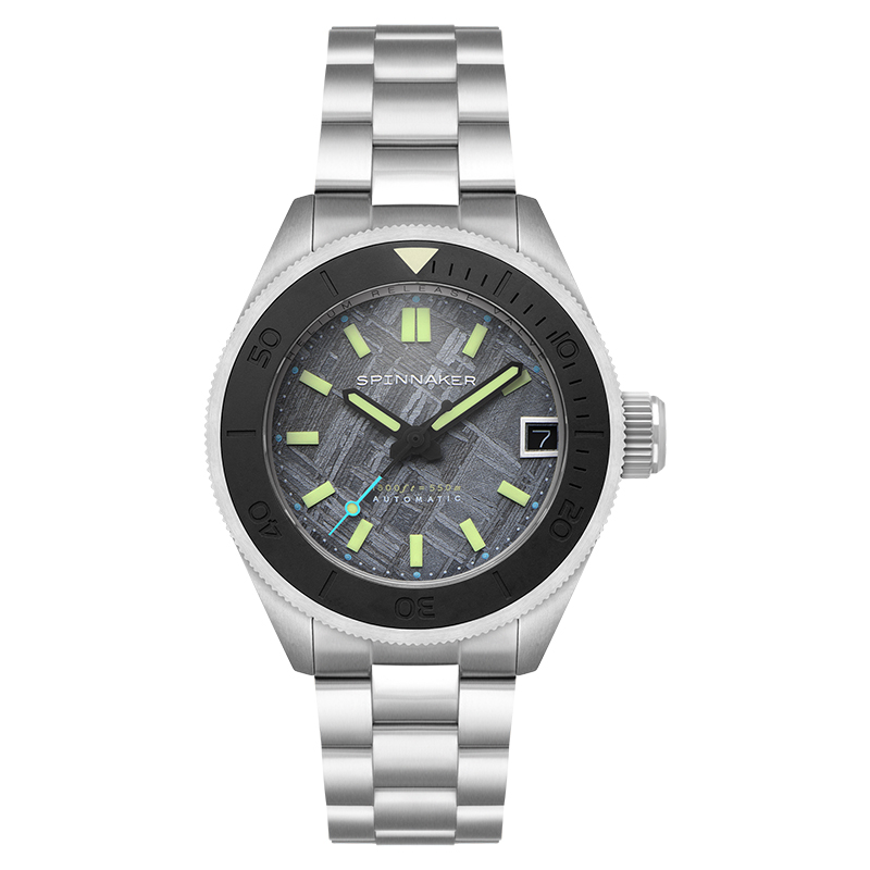 SPINNAKER三角帆超穹镜自动机械陨石盘男士潜水腕表SP-5098-88