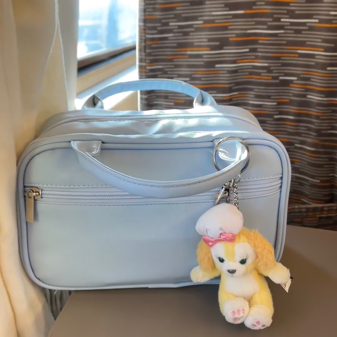 便携式化妆包女分区防水可爱手提旅行收纳外出携带轻奢高级洗漱包