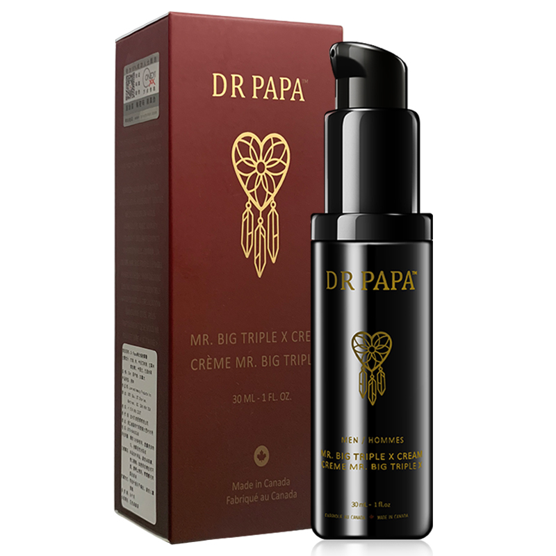 DRPAPA免洗加拿大进口男士按摩油护理乳膏修护滋养