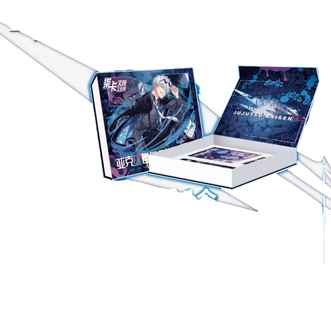 U【拆盒】柒卡文创 咒术回战亚克门色纸典藏礼盖系列（默认代拆）