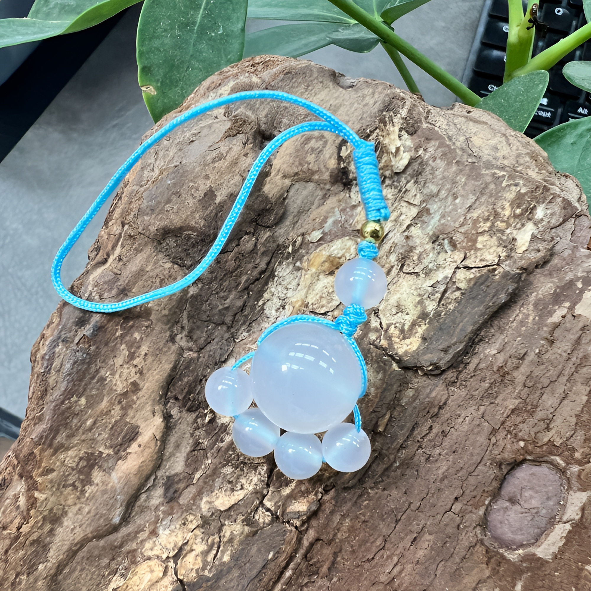 天然玛瑙猫爪时尚精美手机挂件