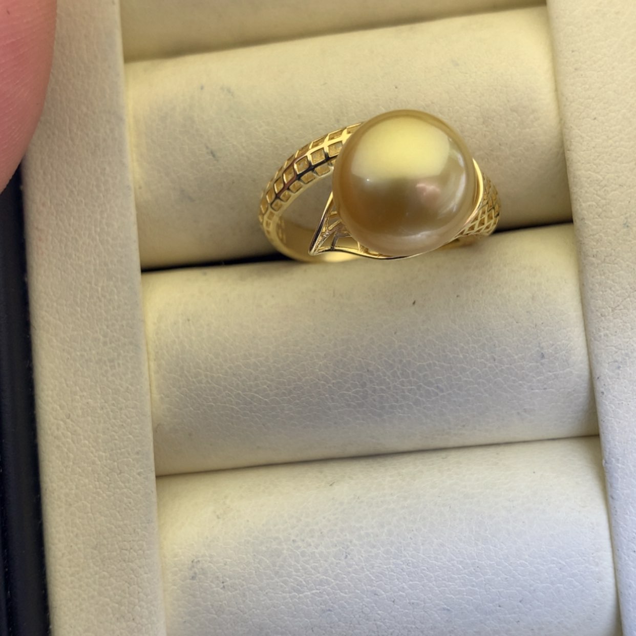 【闪购商品】海水珍珠戒指银S925镶嵌