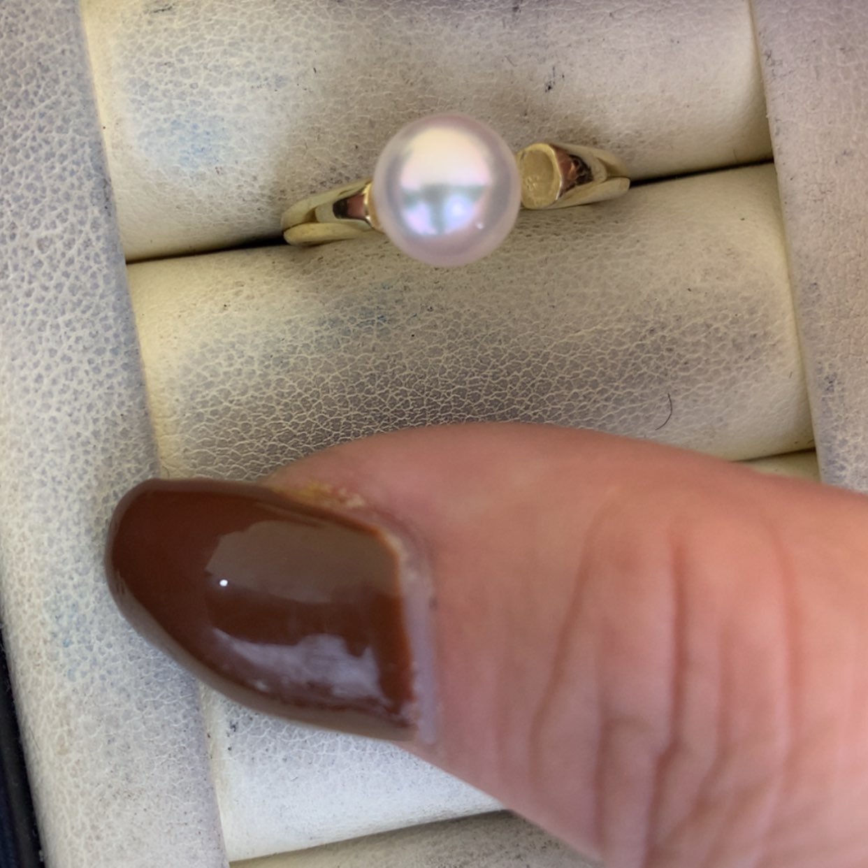 【闪购商品】海水珍珠戒指银S925镶嵌