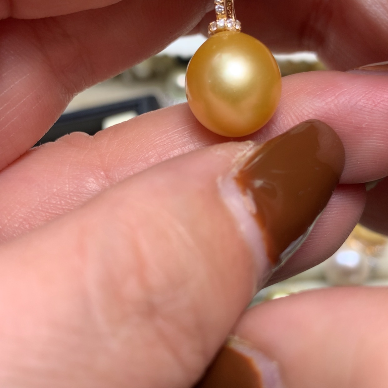 【闪购商品】海水珍珠颈饰银S925镶嵌