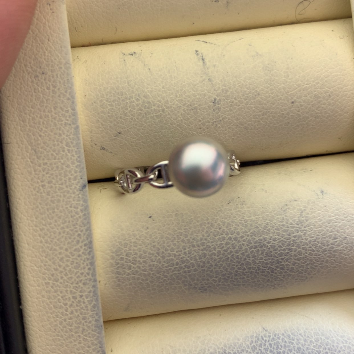 【闪购商品】海水珍珠戒指银S925镶嵌