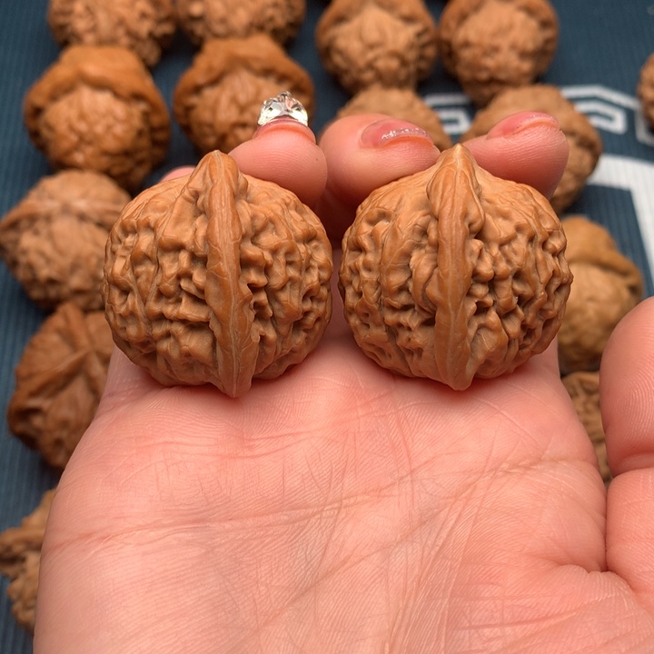 祥****品文玩核桃 莲花34.5尺寸