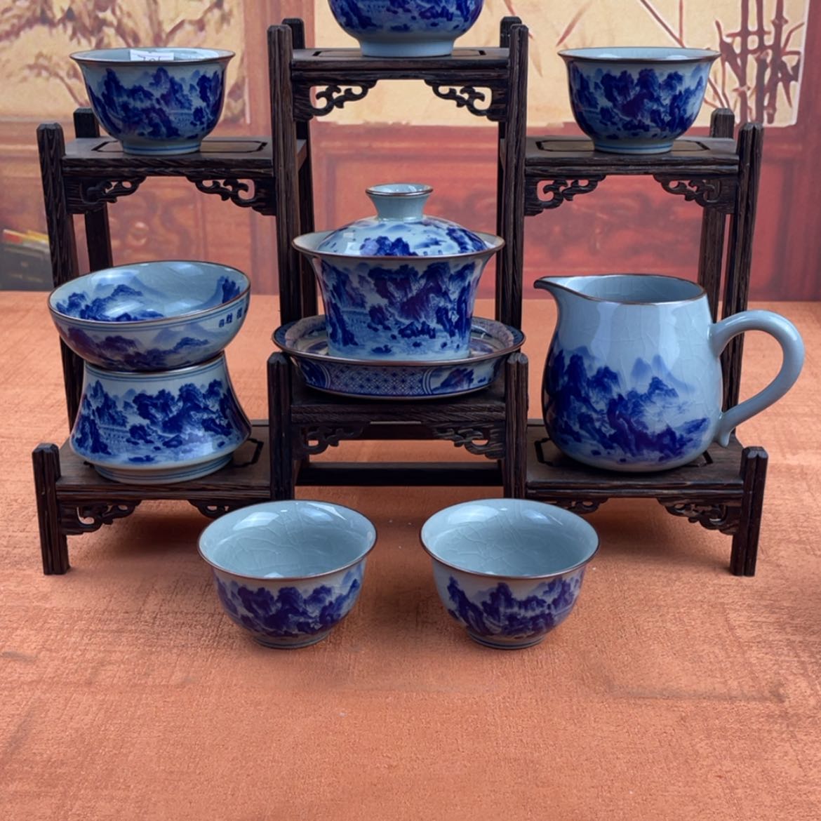 【闪购商品】杯江山揽胜8件套