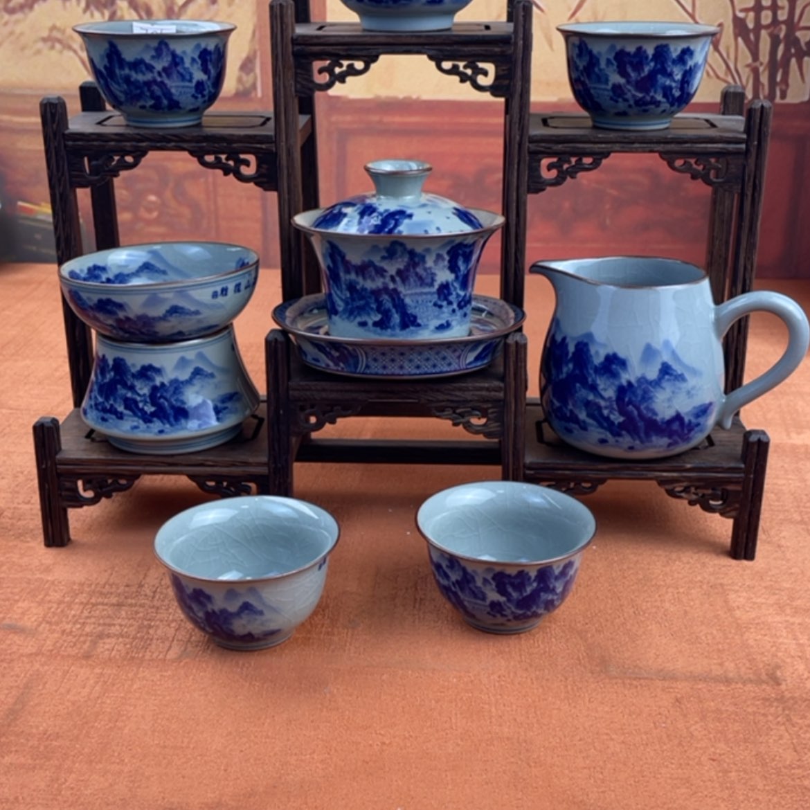 【闪购商品】杯江山揽胜8件套