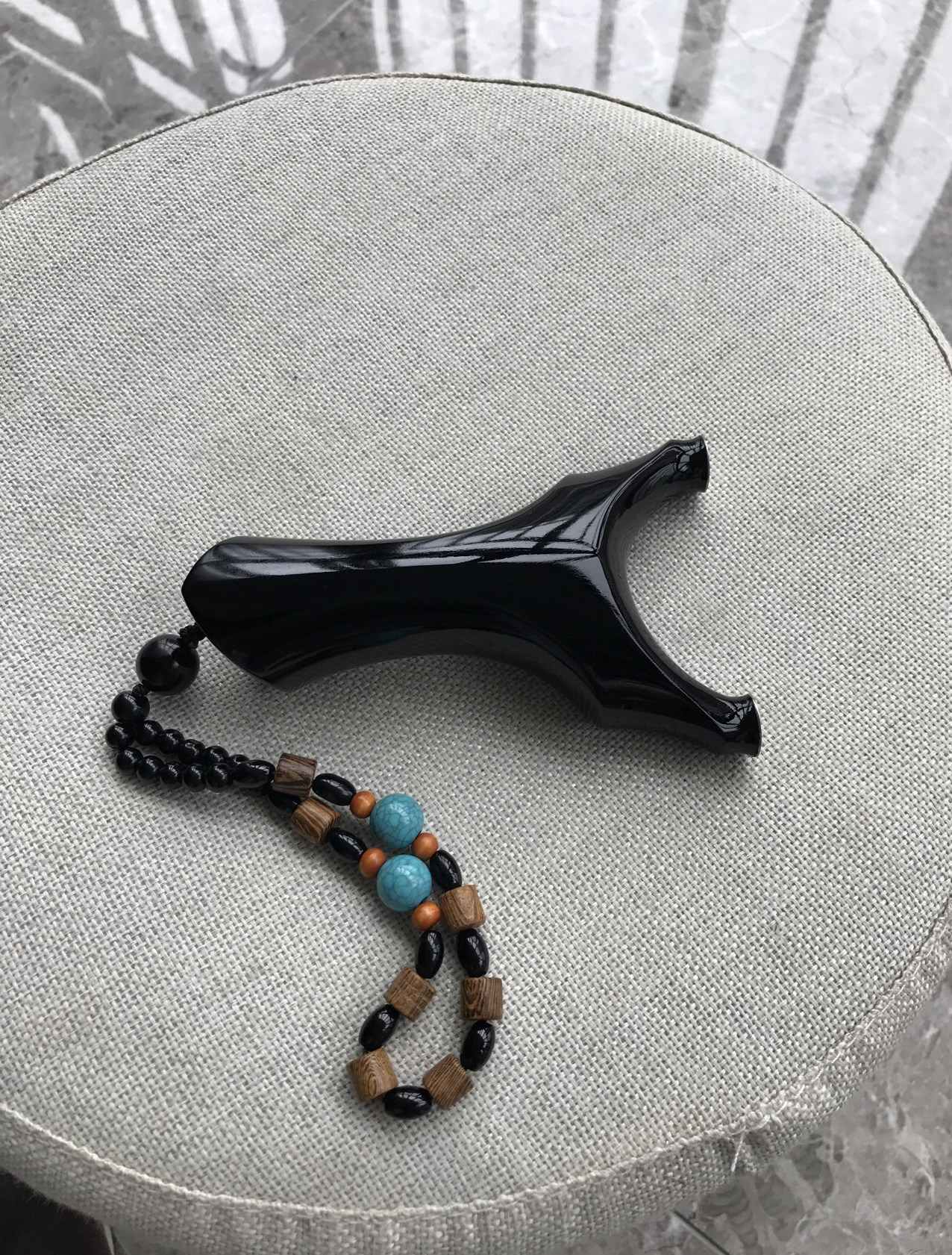 纯手工制作天罡牛角弓。都是要定制哦