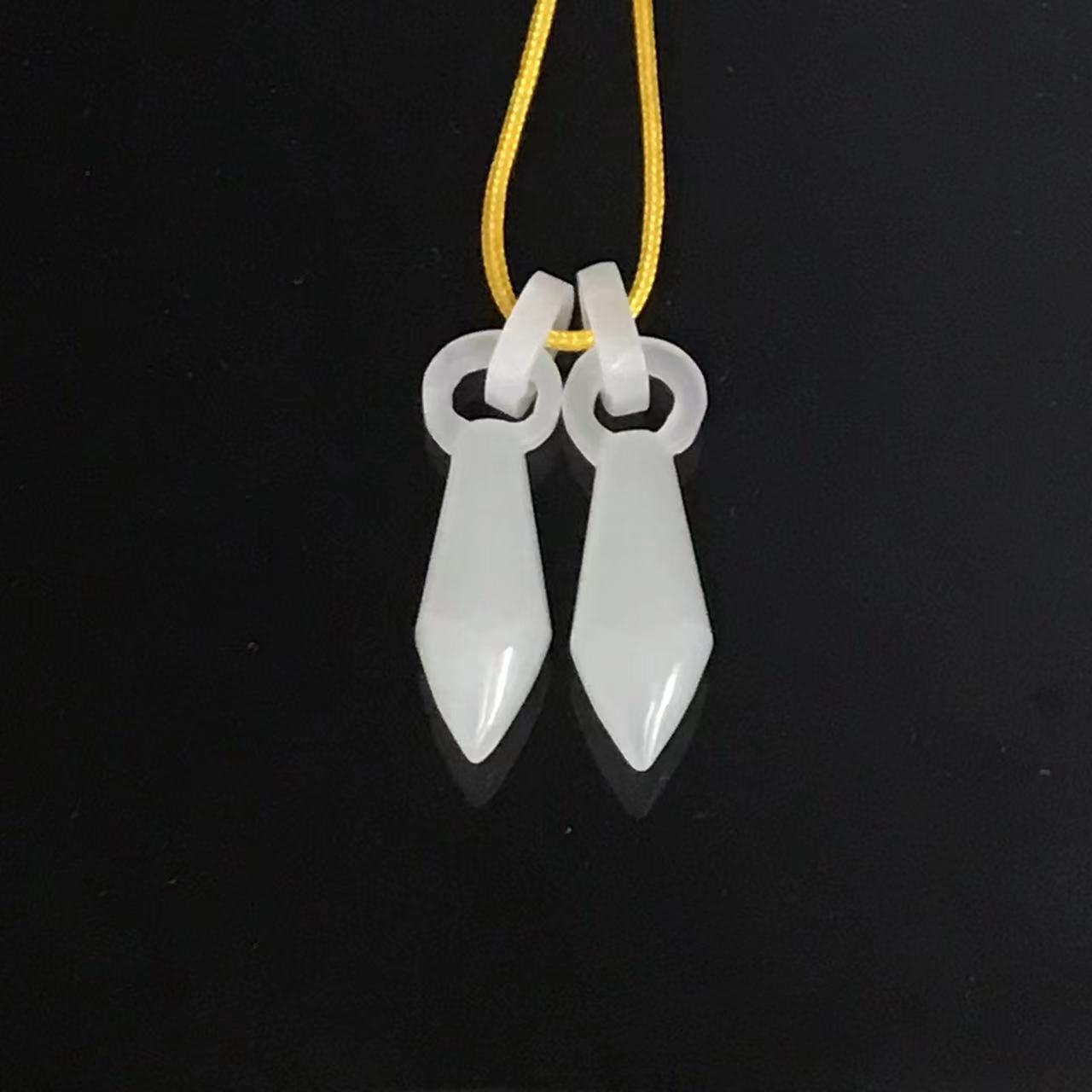 清代和田玉佩成对/377853/收藏/传承/【友谊文物商店】