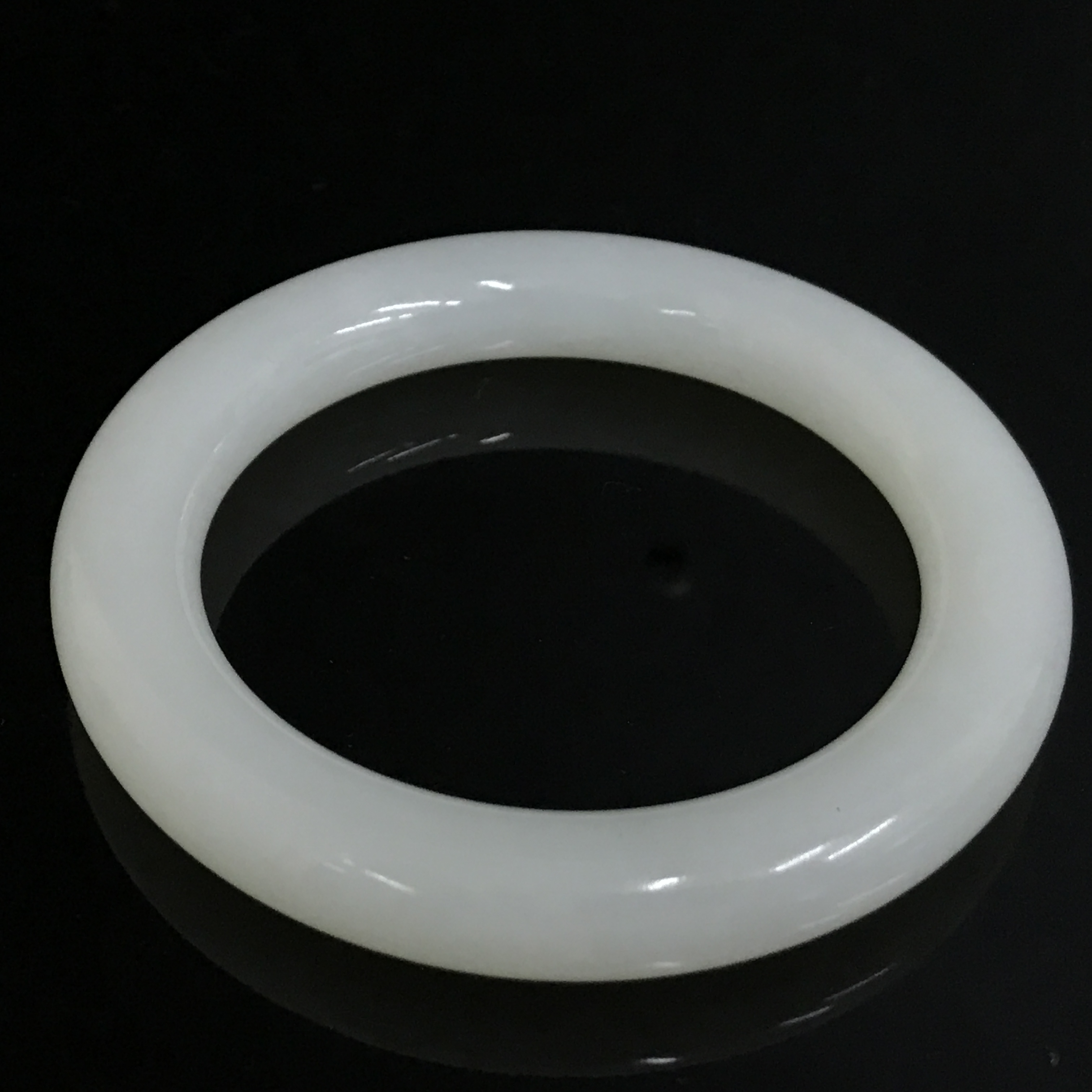 清代和田玉镯/371576/收藏/传承/【友谊文物商店】