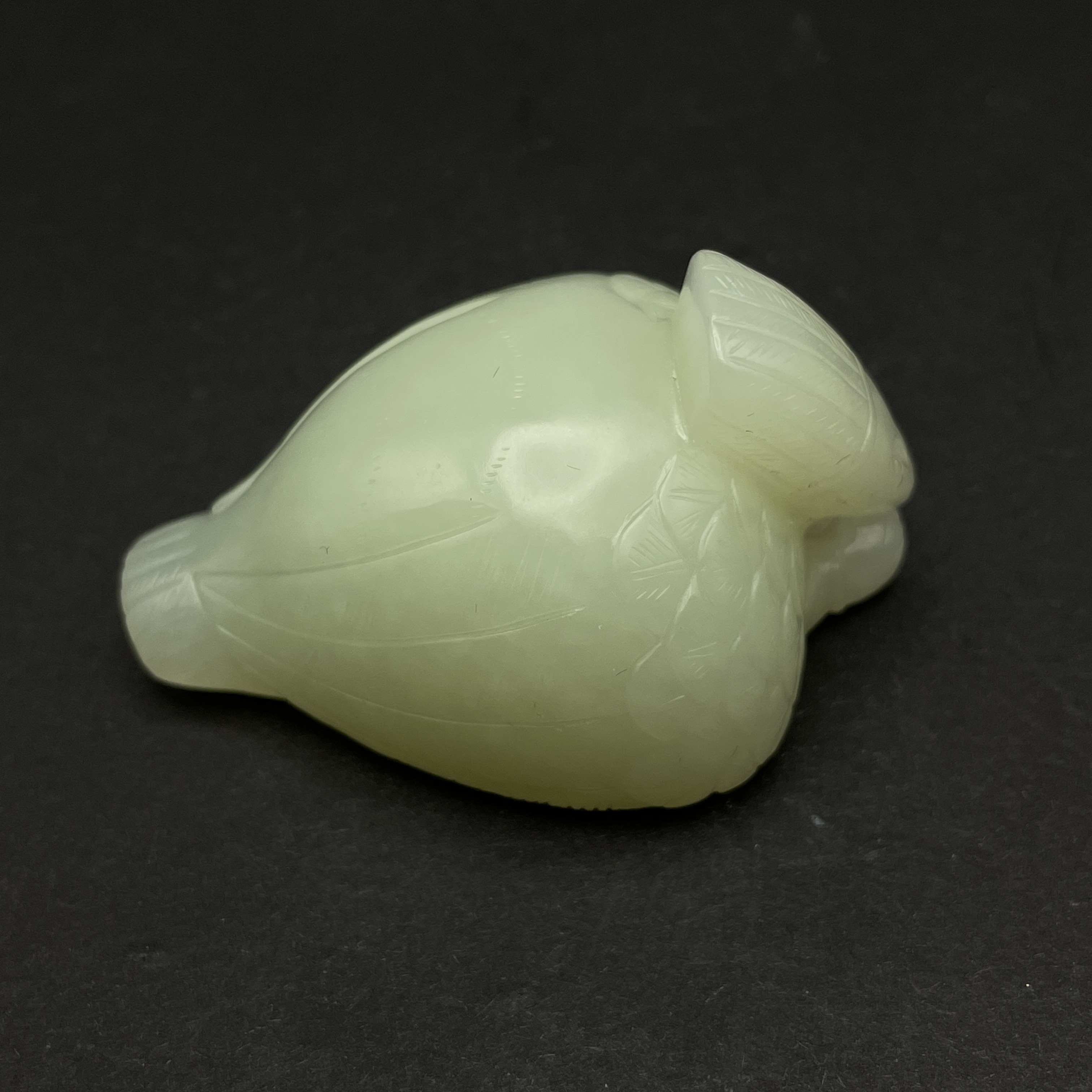 清代玉迦楼罗170047/收藏/传承/【友谊文物商店】