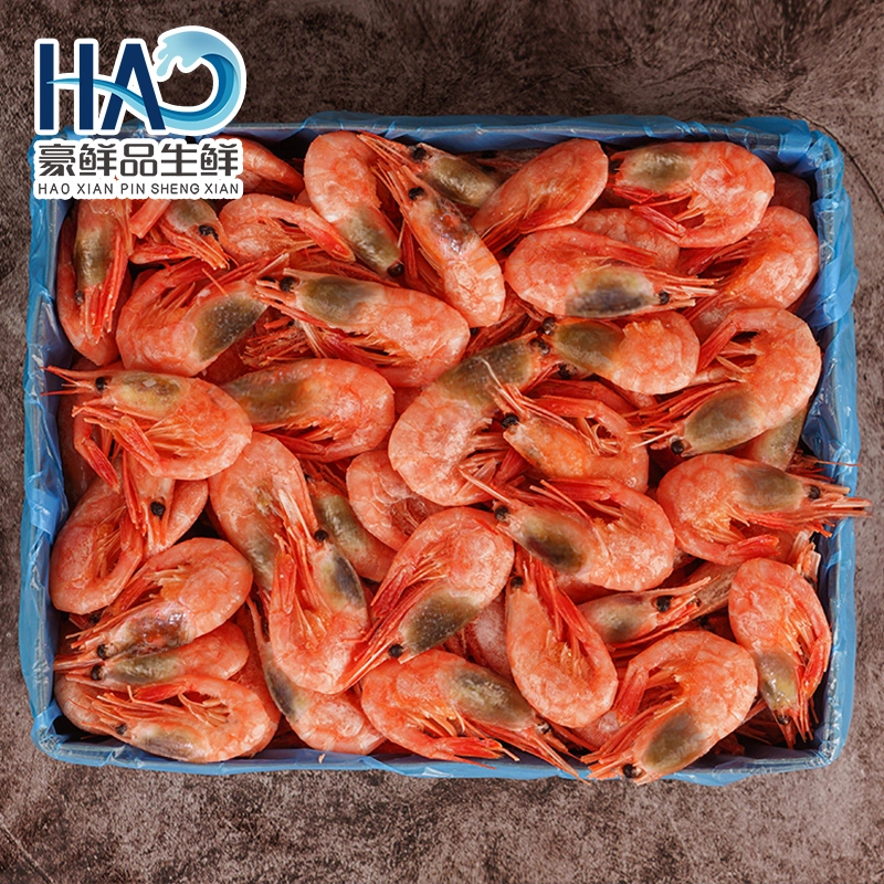 【海藻头4斤丹麦北极虾】净重四斤实惠装头籽 腹籽 无籽虾混装