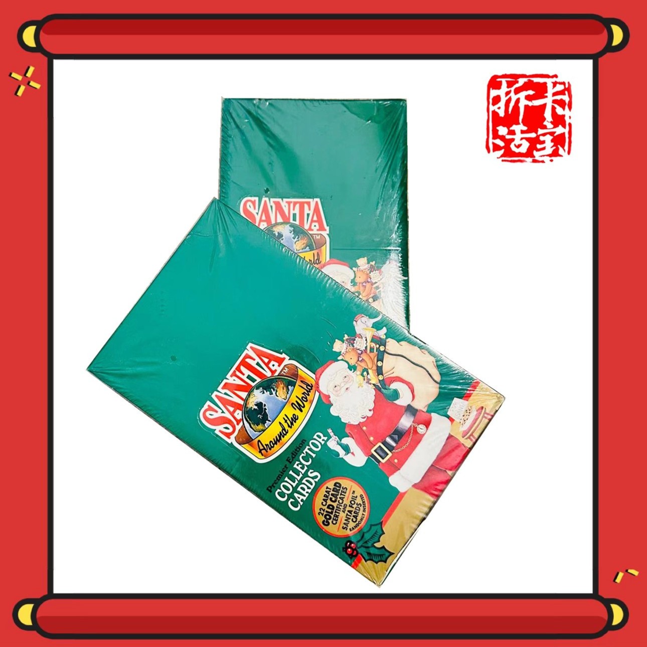 圣诞老人 SANTA＆ANOWFLAKES Premium 收藏卡牌（默认带拆）