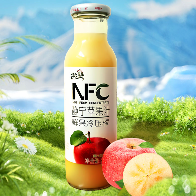 NFC静宁苹果汁原汁原味×10瓶300ml