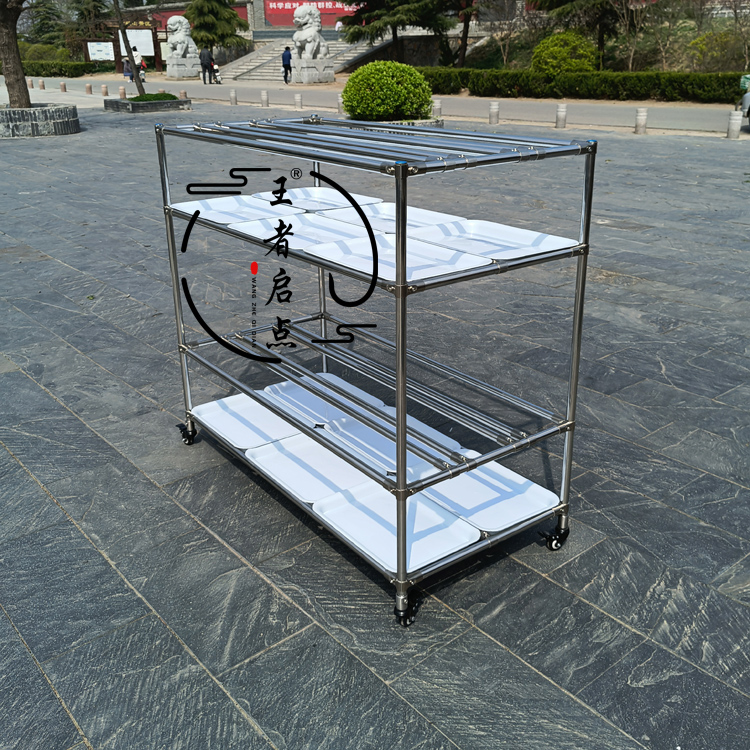 特厚202不锈钢兰花架 花架 可移动可调节 送小托水盘 可定制