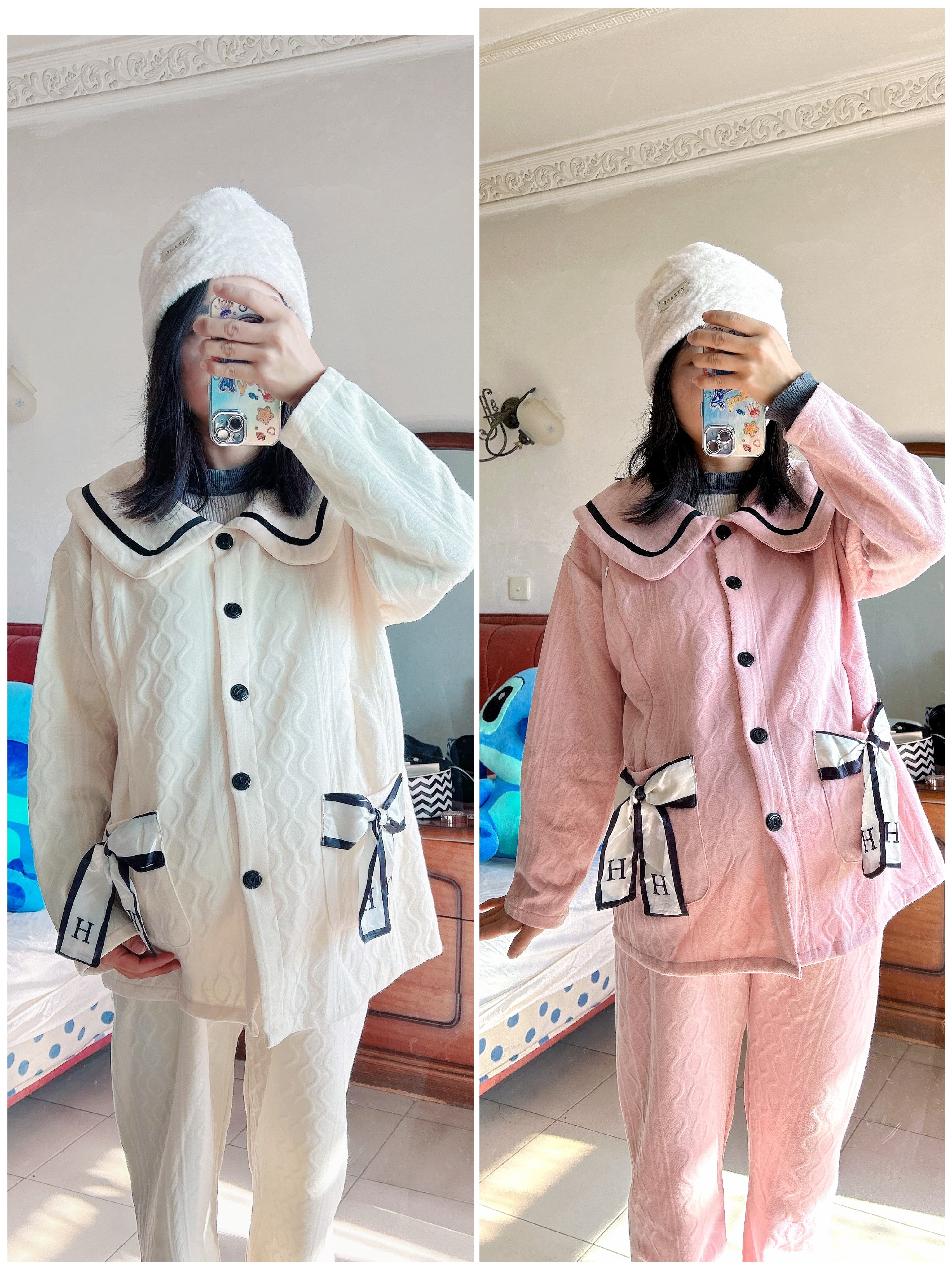 20度可穿 双层棉秋冬月子服孕妇装哺乳衣冬季月子必备哺乳装喂奶