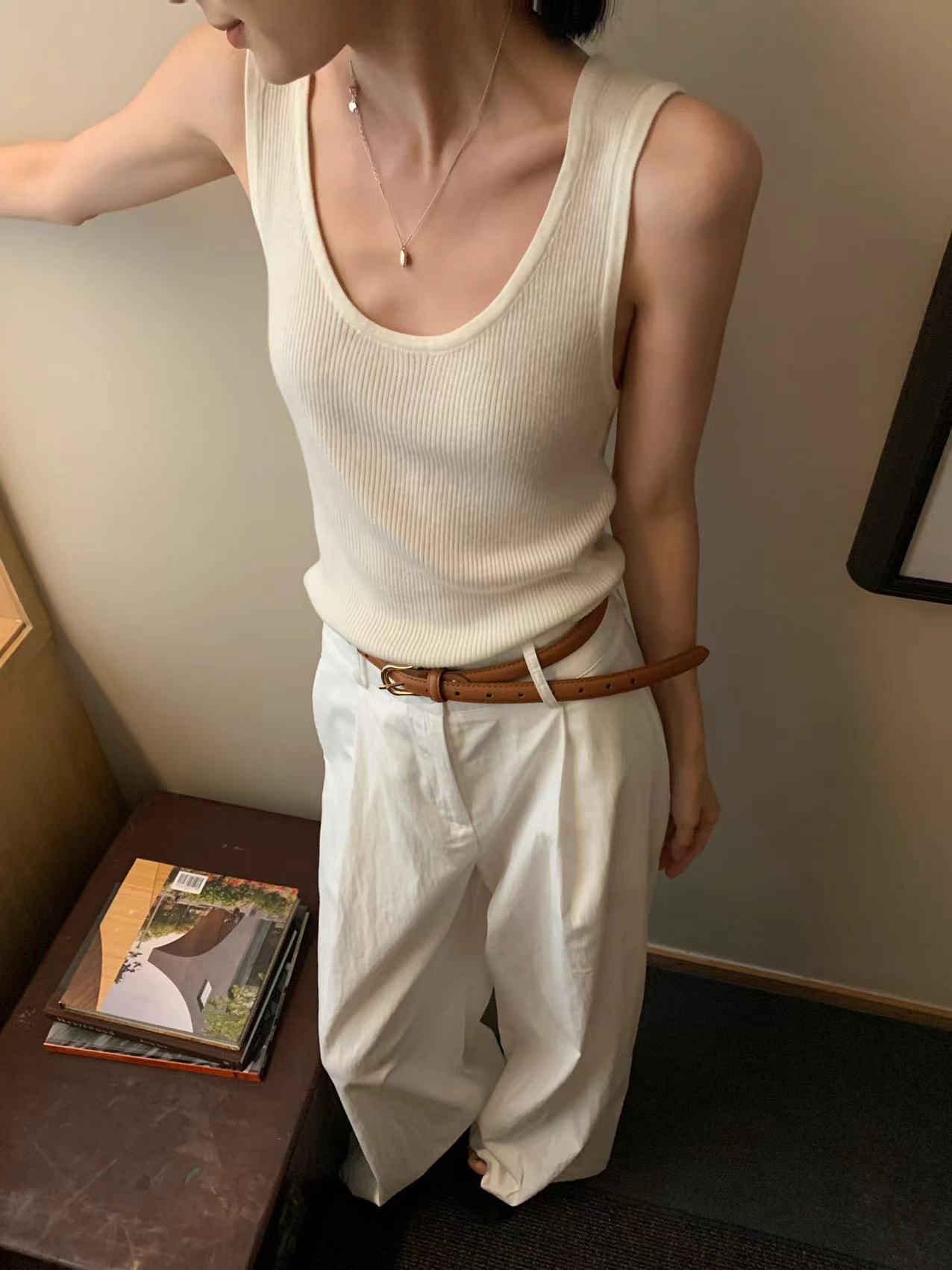 FOREST （9032#库）舒适百搭无袖背心 KC