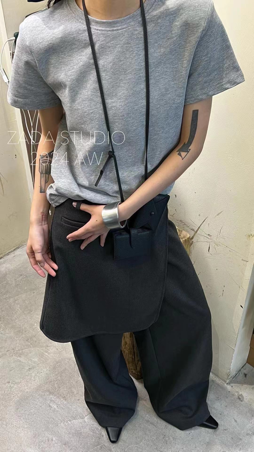 ZADA（5876#库）百搭基础上衣 KC