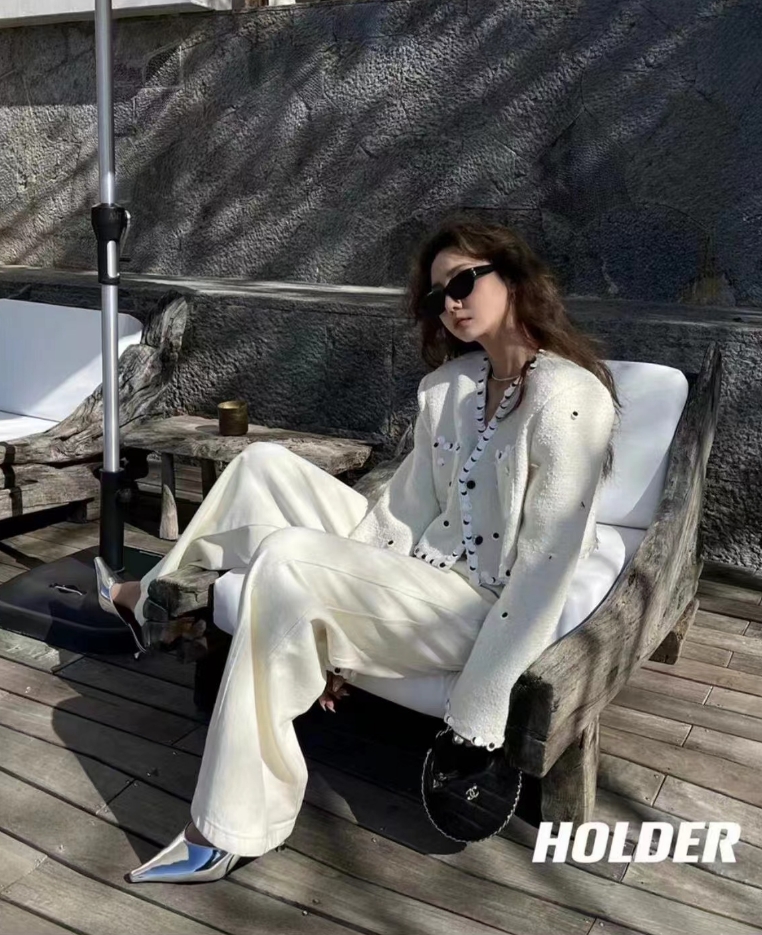 HOLDER （8802#库）小香风气质轻奢外套 KC