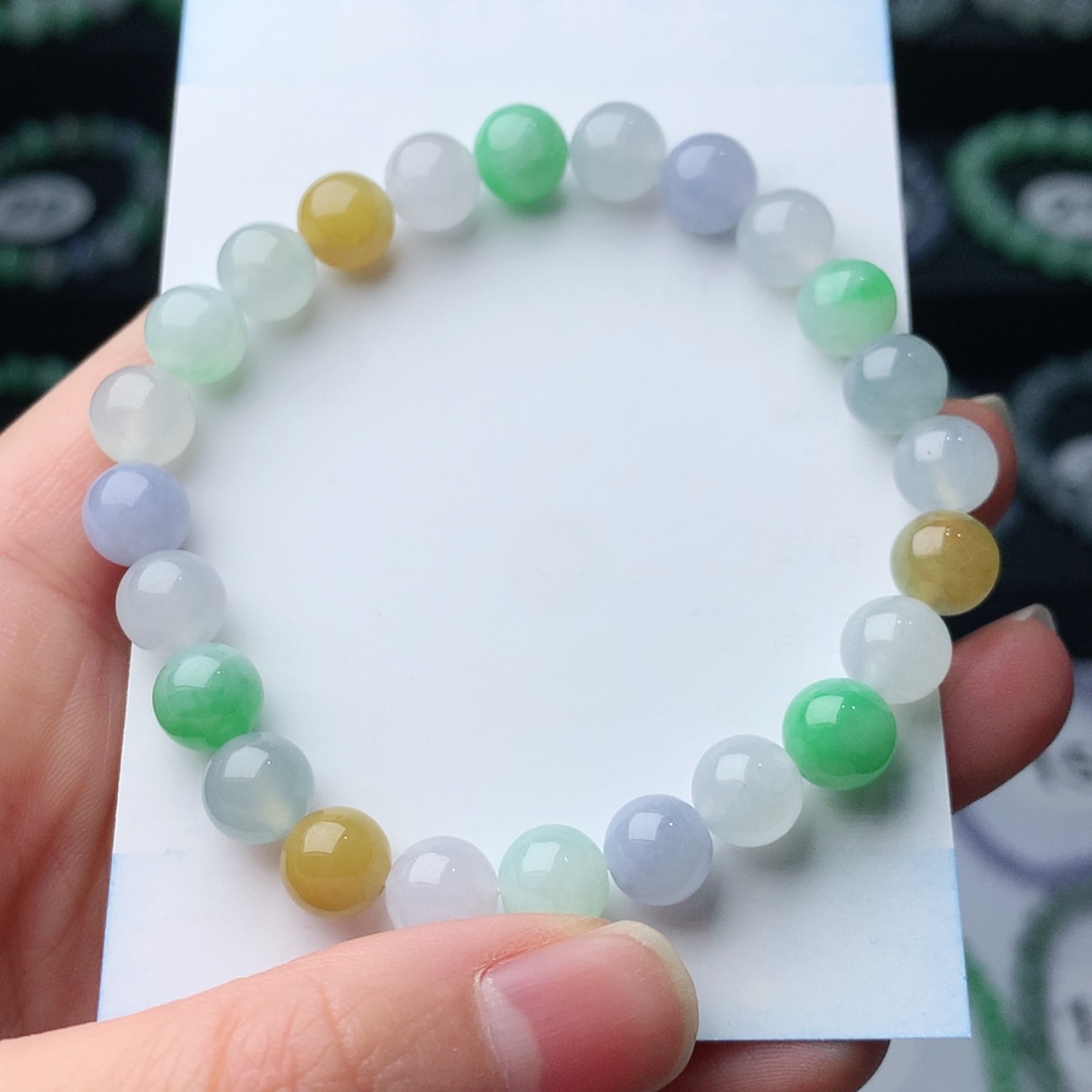 【闪购商品】翡翠手链未镶嵌宝**鸣