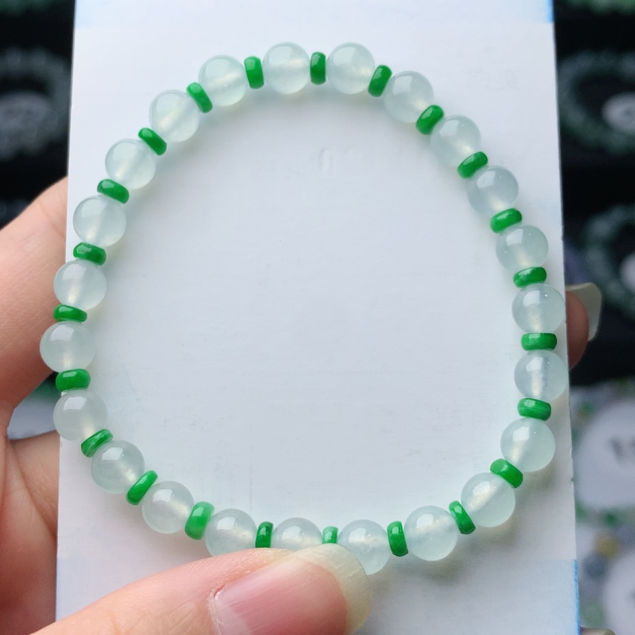 【闪购商品】翡翠手链未镶嵌A*颜