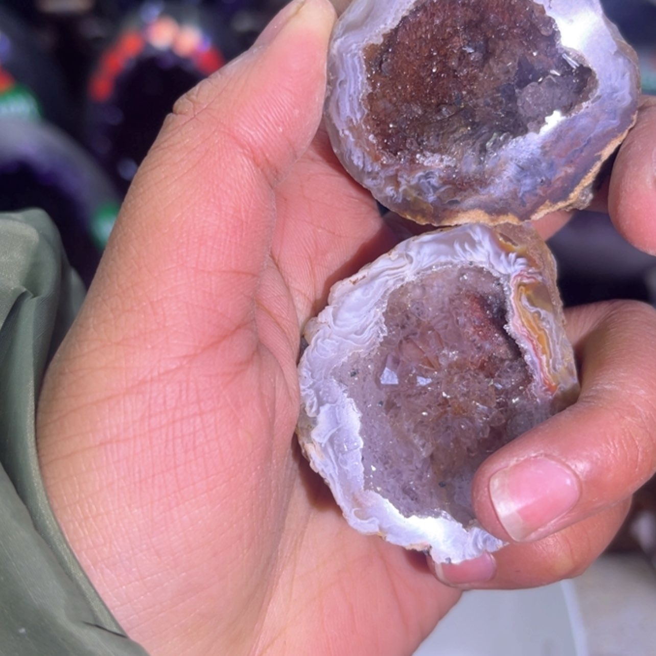 【闪购商品】玛瑙/玉髓摆件未镶嵌