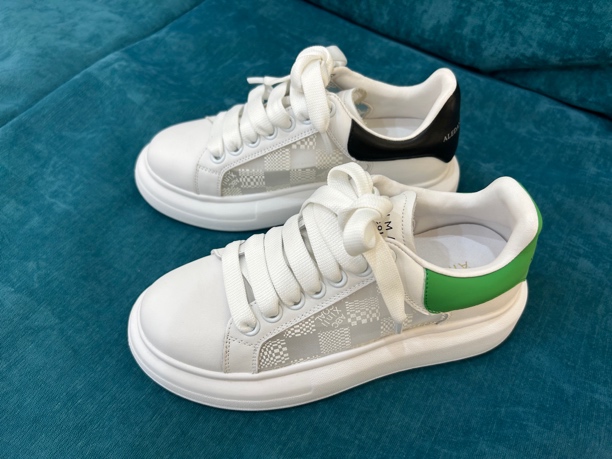 板鞋夏季真皮学生休闲鞋韩版时尚网面