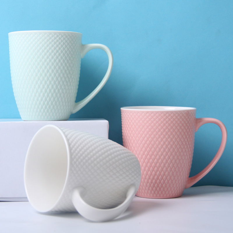 YunTang/韵唐陶瓷马克杯简约家用大容量办公室咖啡牛奶喝水杯子