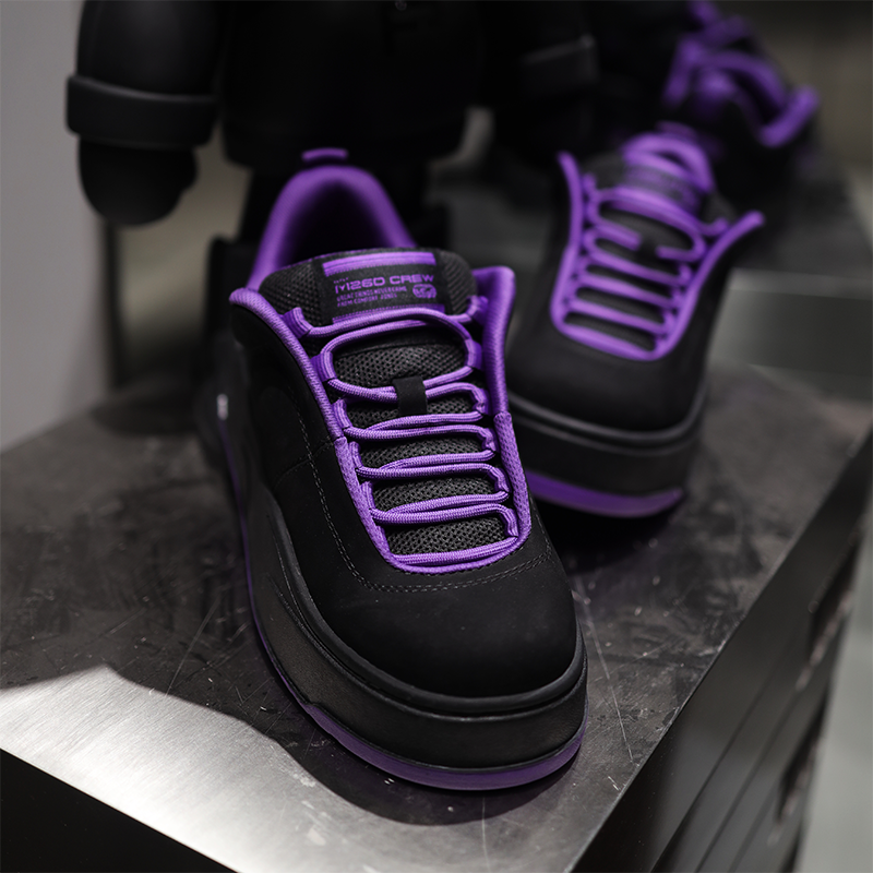 M26DMC-02 “黑紫”复古休闲板鞋