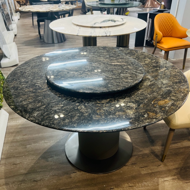 铂金钻奢石圆桌（大圆1.35米，小圆0.75米）