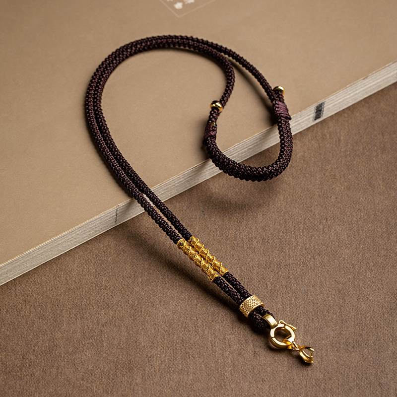 非金属布艺吊坠 扣唐卡佛牌可调节卡扣万能扣挂绳吊坠绳