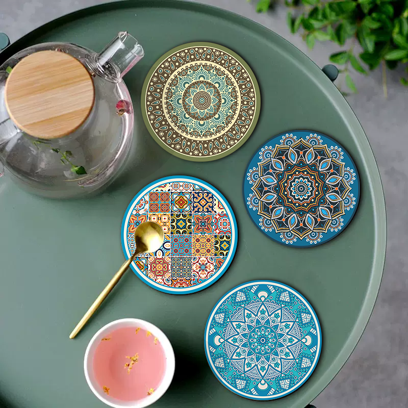 【精致生活】多风格款式新款吸水厨房沥水垫防滑家用吸水杯垫