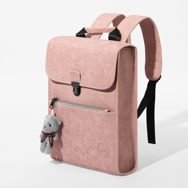 新款简约双肩包电脑包适用于女苹果Macbook13联想AIr14华硕15华为