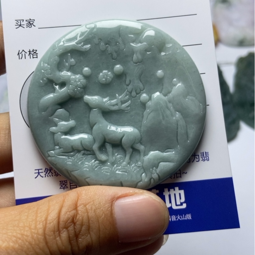 【闪购商品】翡翠颈饰未镶嵌