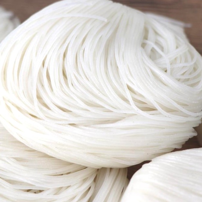 云南过桥米线  半干米线中粗细米线云县原味速食米线500g散装正宗