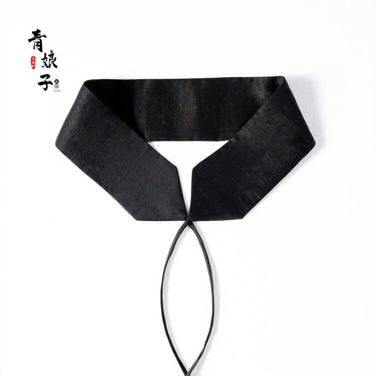 香云纱龟裂纹简约百搭腰封50960