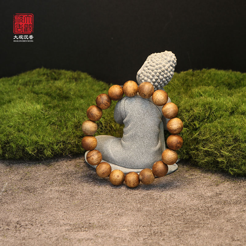 沉香【半世倾】S级男女士奇楠手串手工圆珠海南产区天然产地品牌