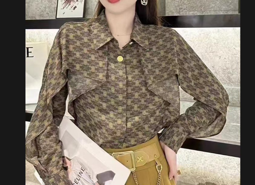 马姐姐优选女装优雅有气质休闲百搭衬衫37380163