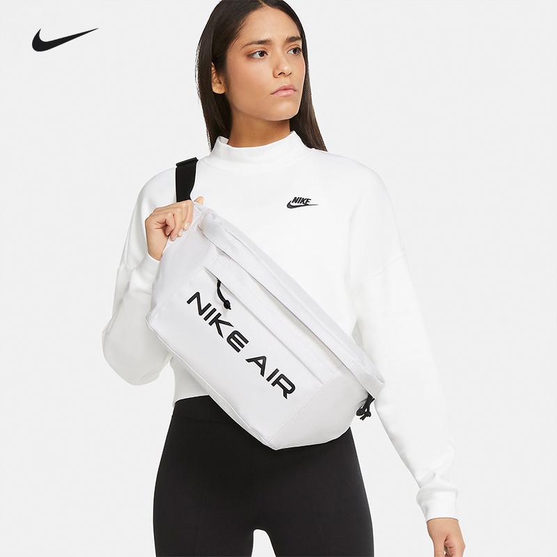 nike耐克斜挎包运动健身腰包女胸包男士大容量单肩背包户外休闲包