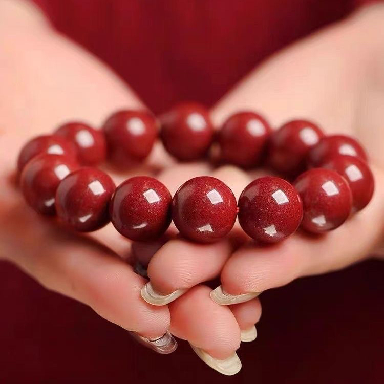 天然辰砂【朱砂散珠】半成品diy散珠