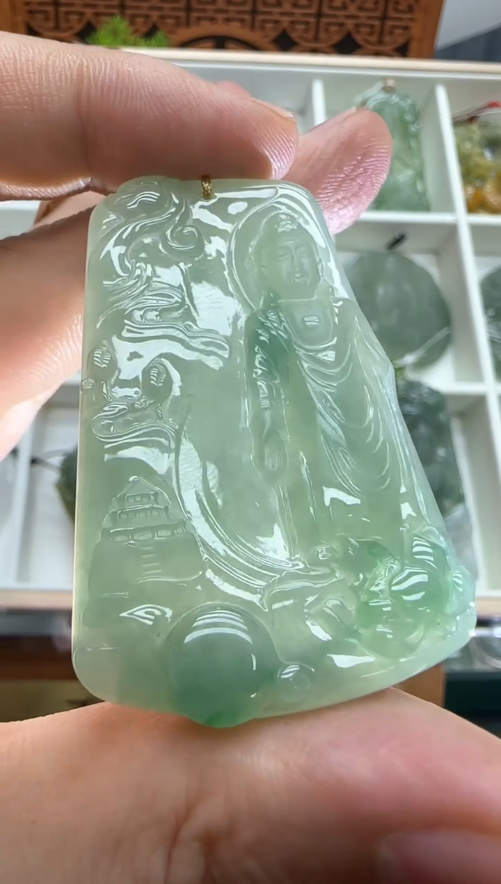 【闪购商品】翡翠挂件未镶嵌A货翡翠多样性孤品