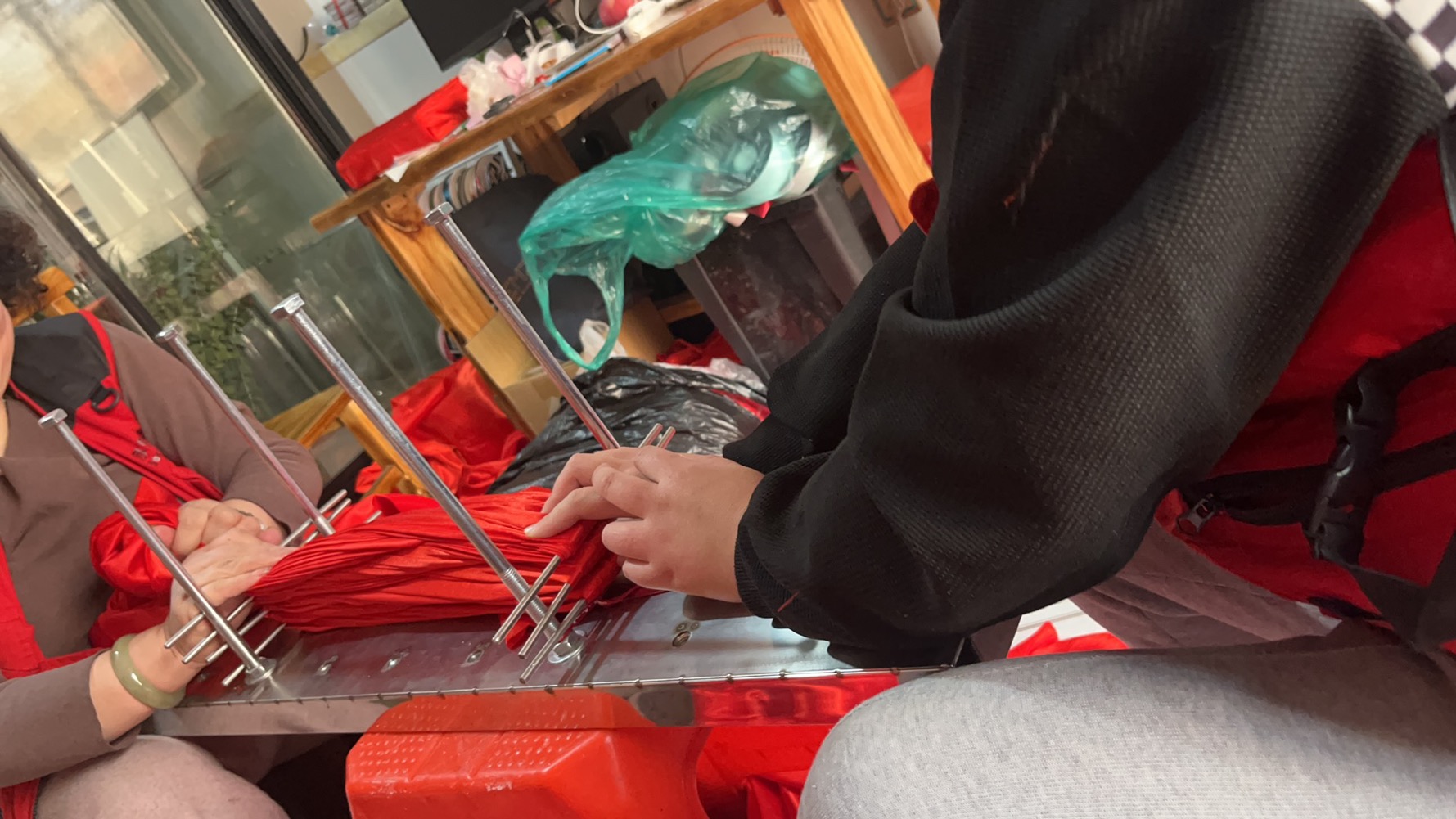 定制款不锈钢出绣球工具  出球神器 适合婚庆店长期使用 