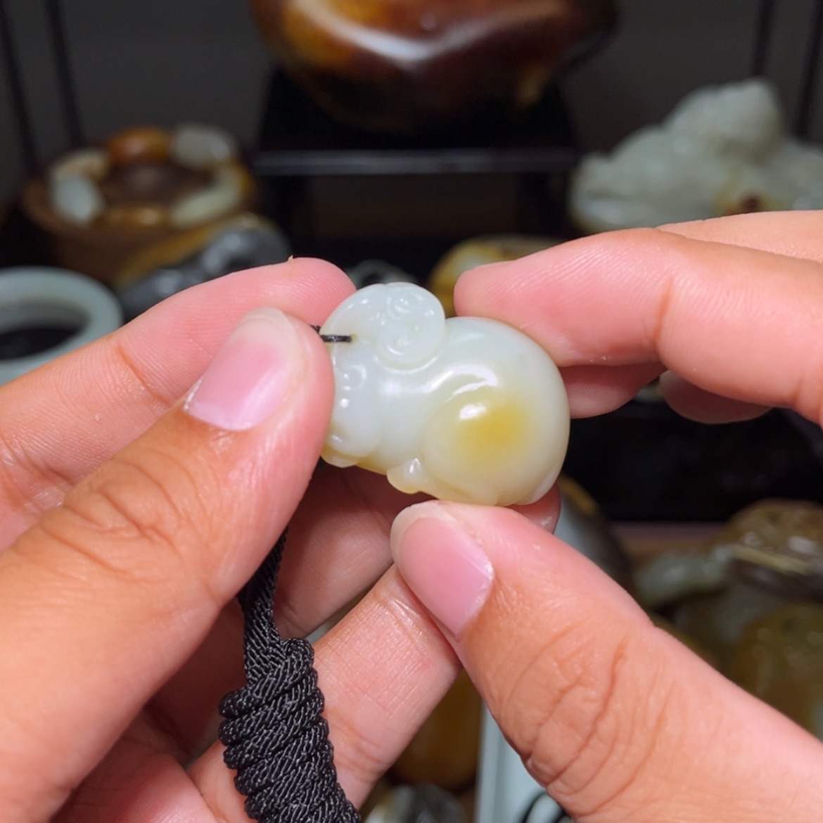 【闪购商品】和田玉颈饰未镶嵌南***阳