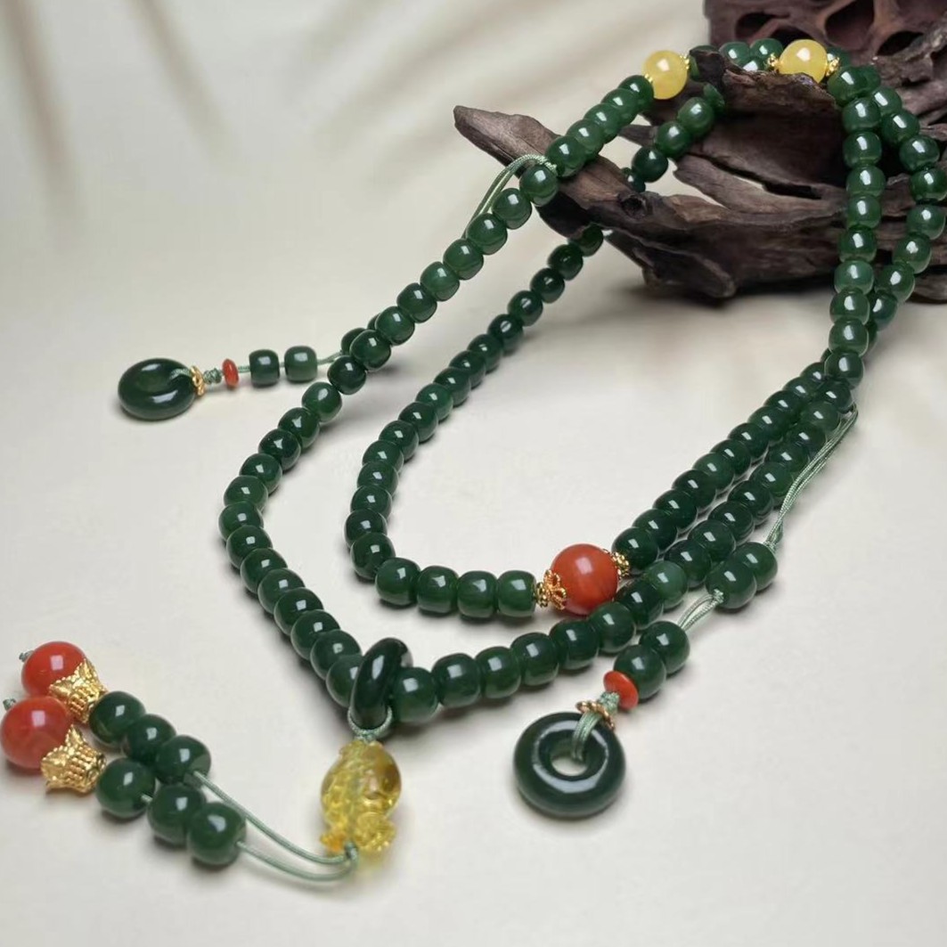 菲菲珠宝好*31835和田玉项链