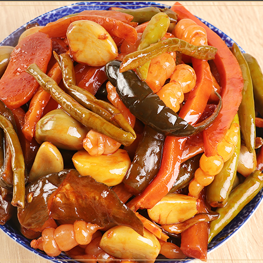 【开胃解腻】八宝菜什锦菜山东酱八宝小酱菜开胃菜东北下饭菜咸